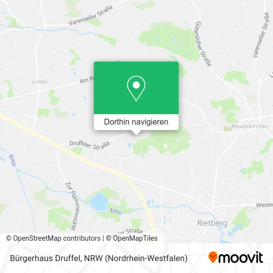 Bürgerhaus Druffel Karte