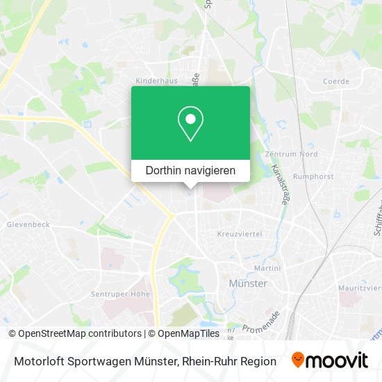 Motorloft Sportwagen Münster Karte