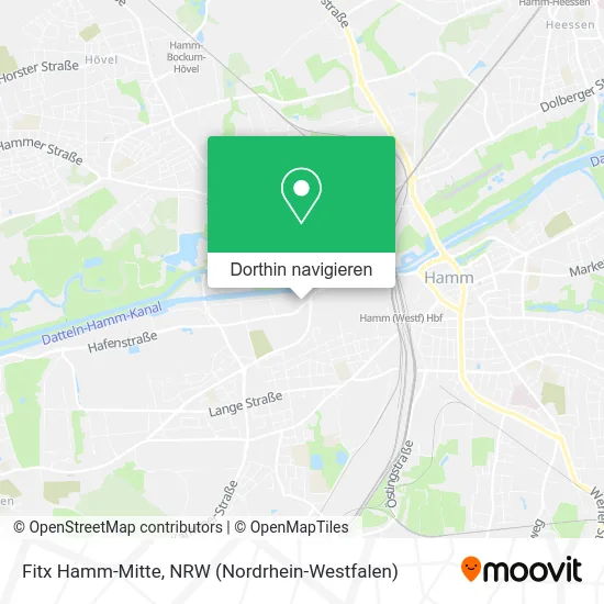 Fitx Hamm-Mitte Karte