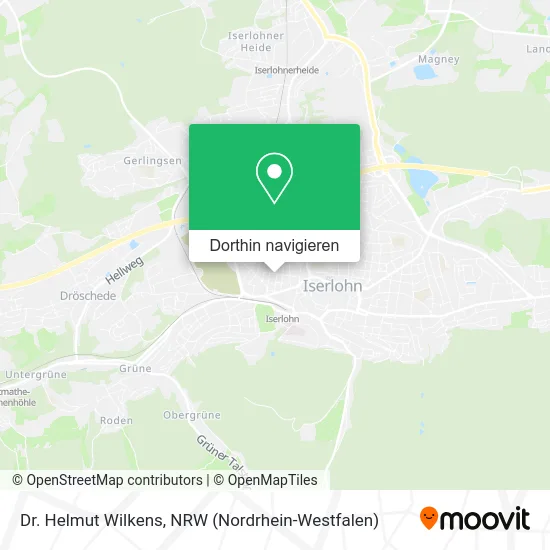 Dr. Helmut Wilkens Karte