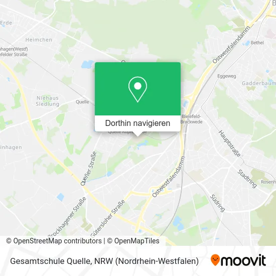 Gesamtschule Quelle Karte