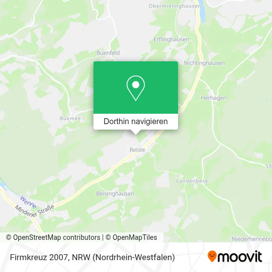 Firmkreuz 2007 Karte