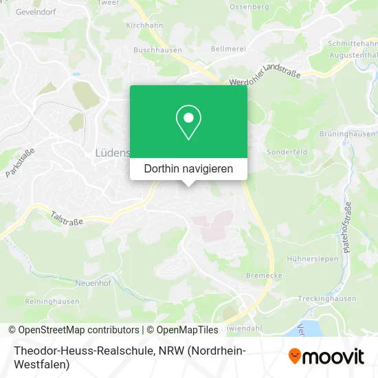 Theodor-Heuss-Realschule Karte