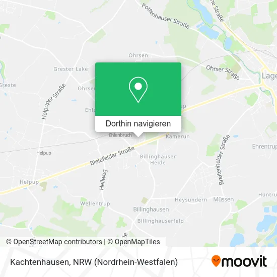 Kachtenhausen Karte