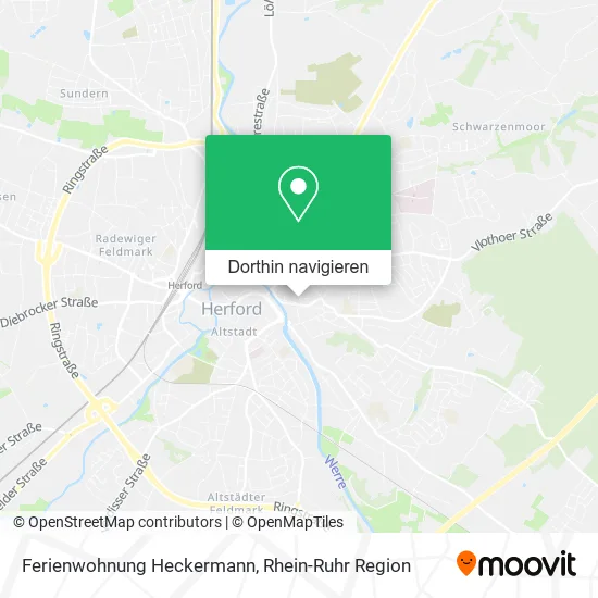 Ferienwohnung Heckermann Karte