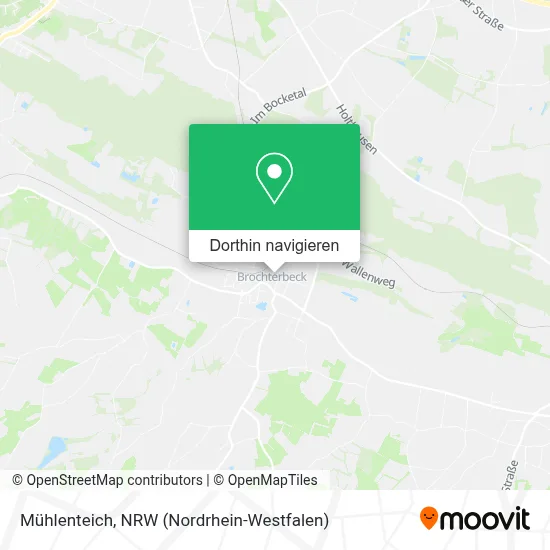 Mühlenteich Karte