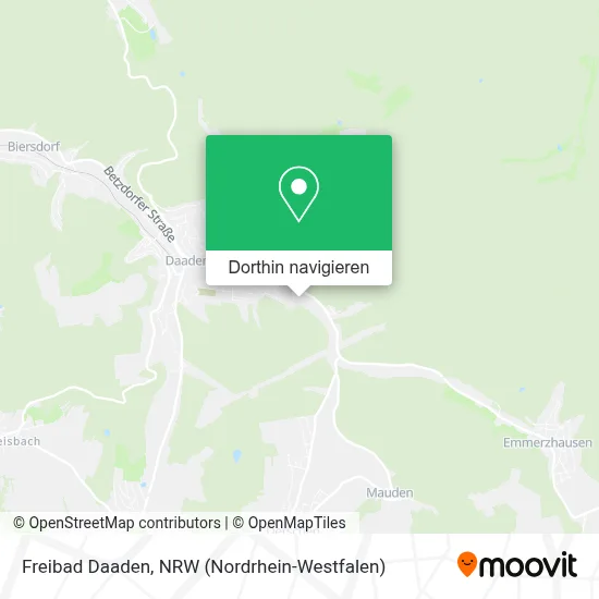 Freibad Daaden Karte
