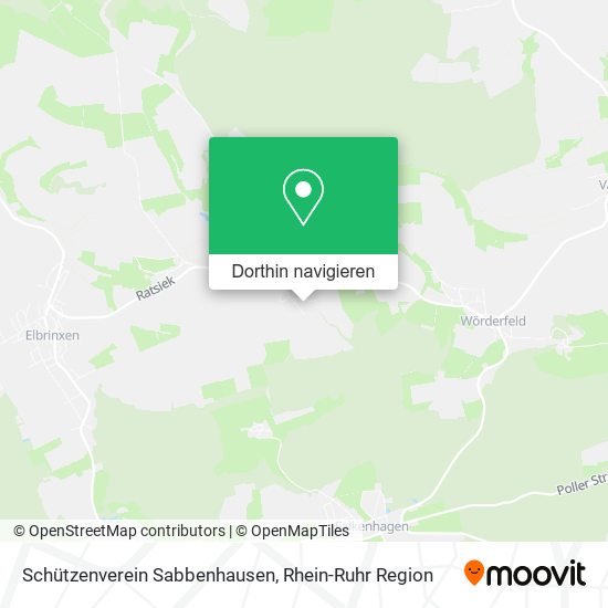 Schützenverein Sabbenhausen Karte