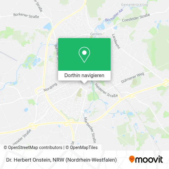 Dr. Herbert Onstein Karte