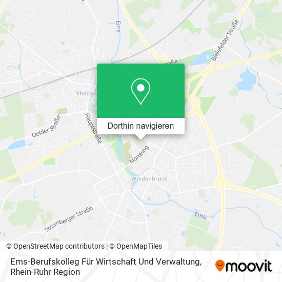 Ems-Berufskolleg Für Wirtschaft Und Verwaltung Karte