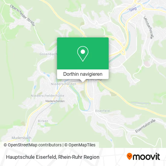 Hauptschule Eiserfeld Karte