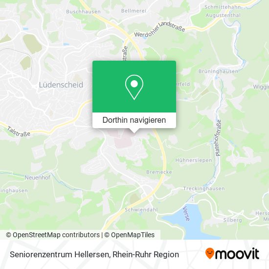 Seniorenzentrum Hellersen Karte