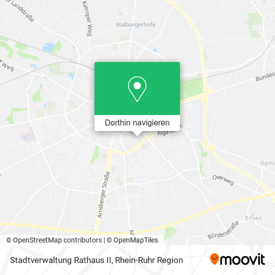 Stadtverwaltung Rathaus II Karte