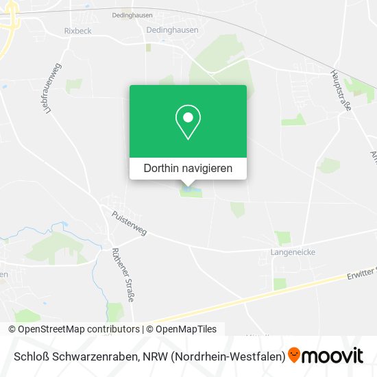 Schloß Schwarzenraben Karte