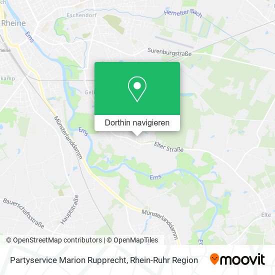 Partyservice Marion Rupprecht Karte