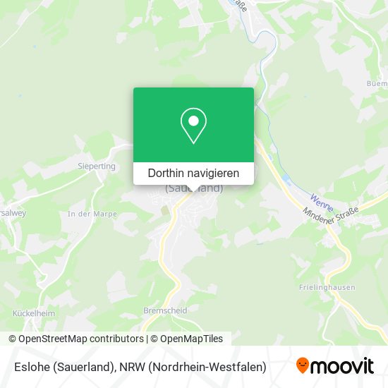 Eslohe (Sauerland) Karte