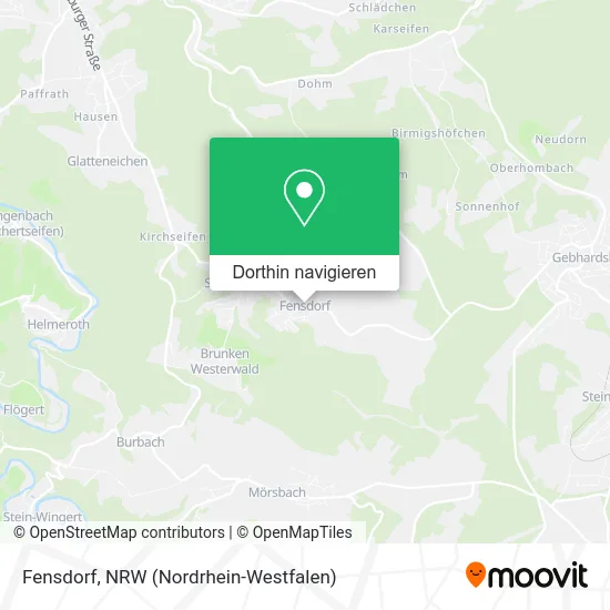 Fensdorf Karte