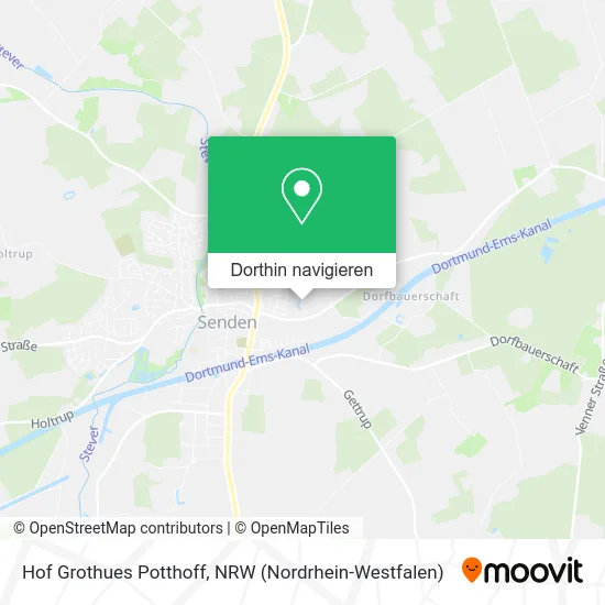 Hof Grothues Potthoff Karte