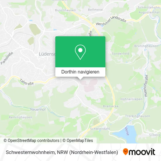 Schwesternwohnheim Karte