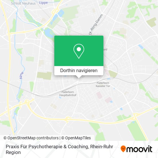 Praxis Für Psychotherapie & Coaching Karte