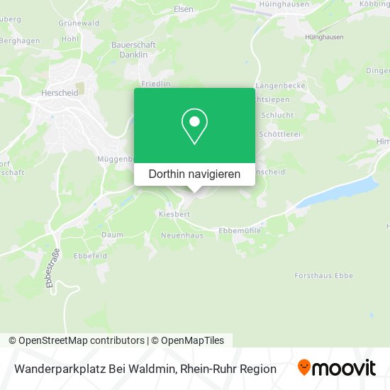 Wanderparkplatz Bei Waldmin Karte