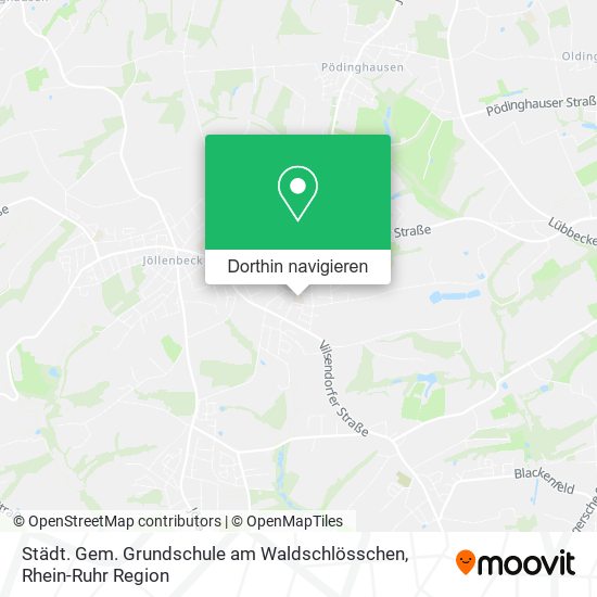 Städt. Gem. Grundschule am Waldschlösschen Karte