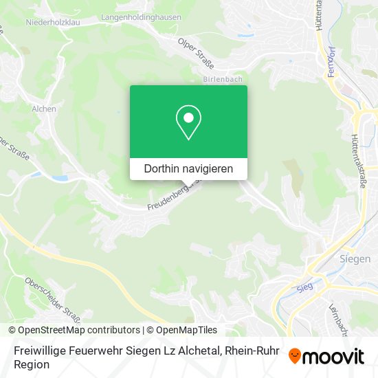 Freiwillige Feuerwehr Siegen Lz Alchetal Karte