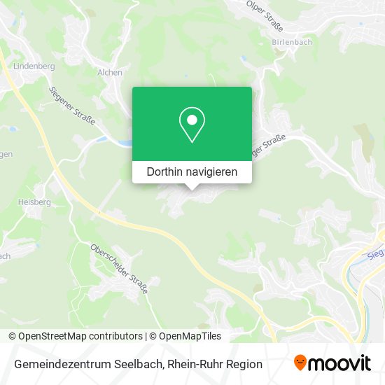 Gemeindezentrum Seelbach Karte