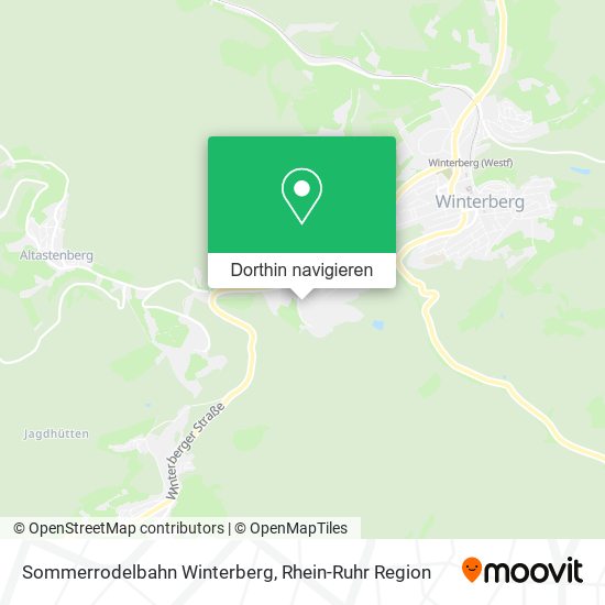 Sommerrodelbahn Winterberg Karte