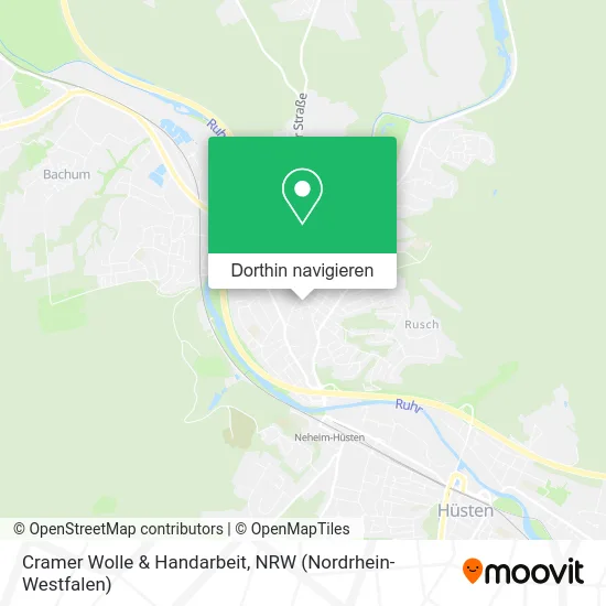 Cramer Wolle & Handarbeit Karte