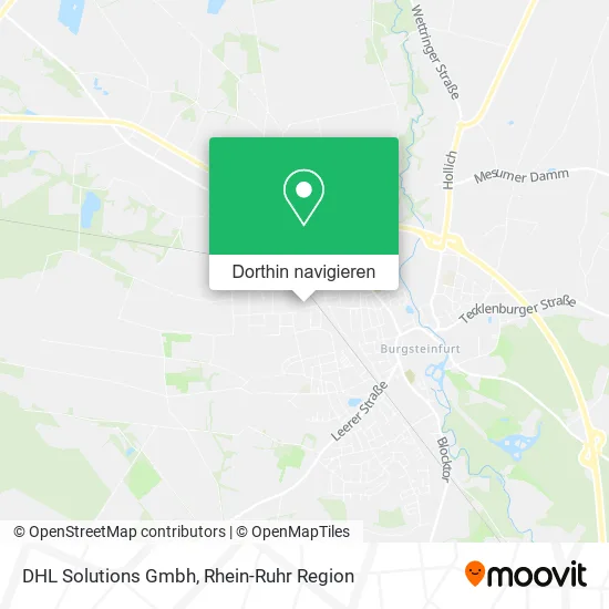 DHL Solutions Gmbh Karte