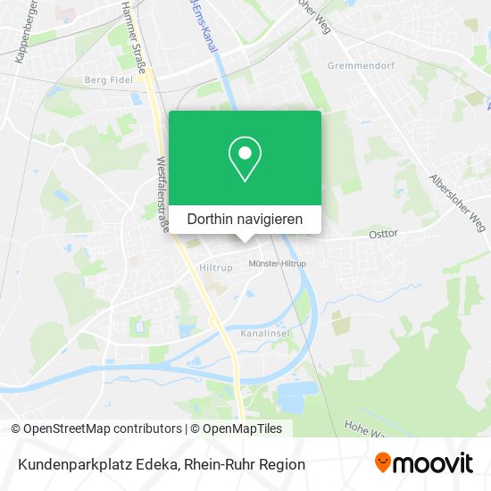 Kundenparkplatz Edeka Karte