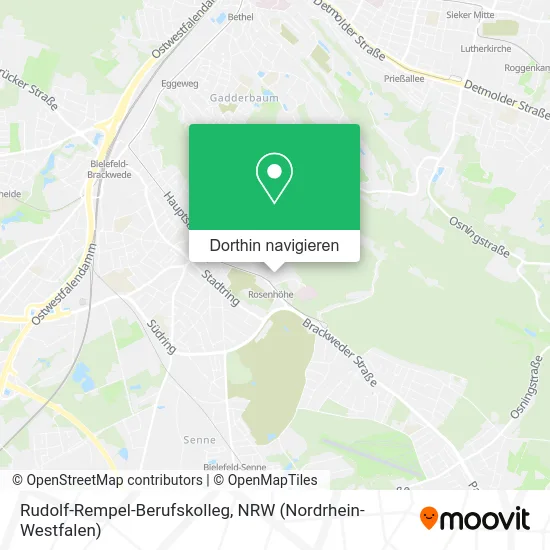 Rudolf-Rempel-Berufskolleg Karte