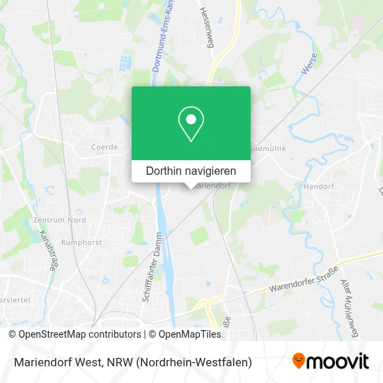 Mariendorf West Karte