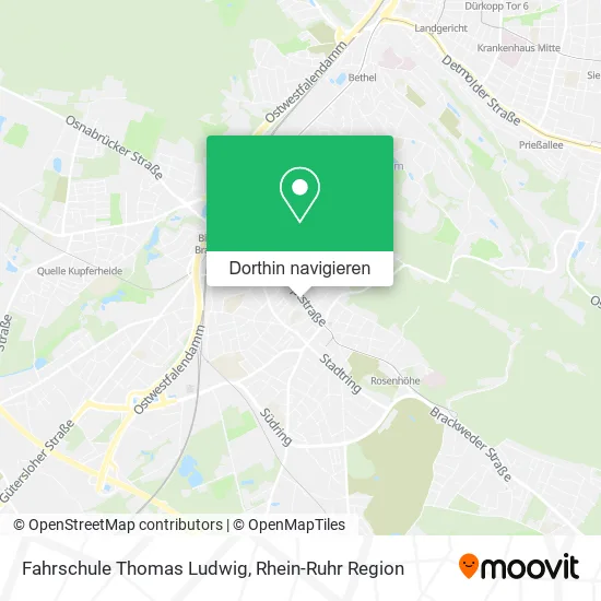 Fahrschule Thomas Ludwig Karte