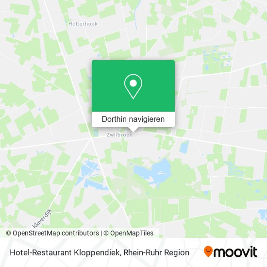 Hotel-Restaurant Kloppendiek Karte