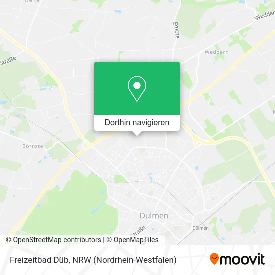 Freizeitbad Düb Karte