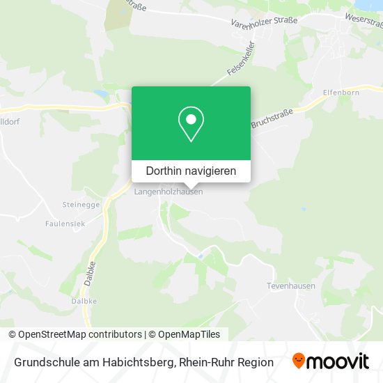 Grundschule am Habichtsberg Karte