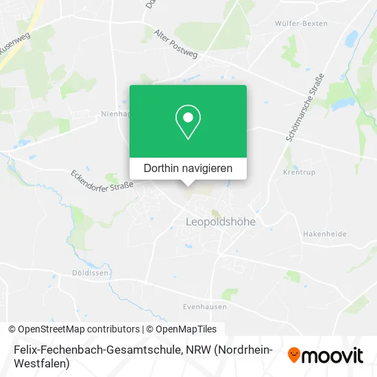 Felix-Fechenbach-Gesamtschule Karte