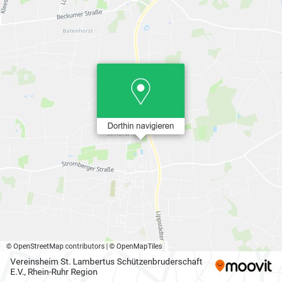 Vereinsheim St. Lambertus Schützenbruderschaft E.V. Karte