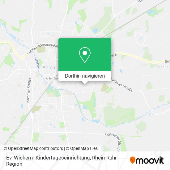 Ev. Wichern- Kindertageseinrichtung Karte