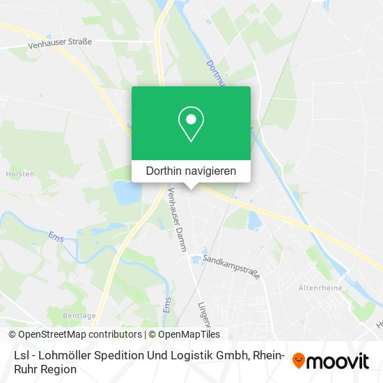Lsl - Lohmöller Spedition Und Logistik Gmbh Karte