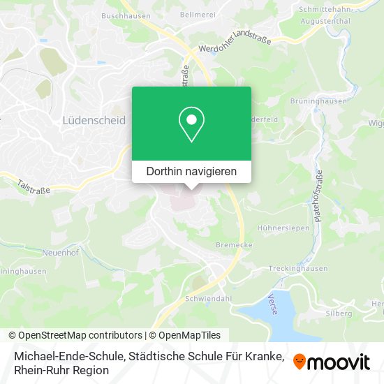 Michael-Ende-Schule, Städtische Schule Für Kranke Karte