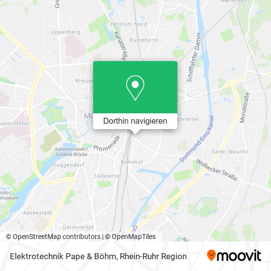 Elektrotechnik Pape & Böhm Karte