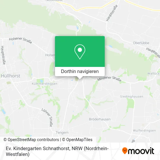 Ev. Kindergarten Schnathorst Karte