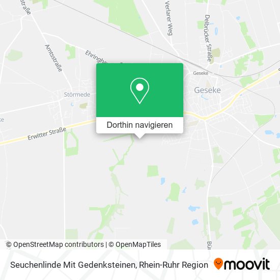 Seuchenlinde Mit Gedenksteinen Karte