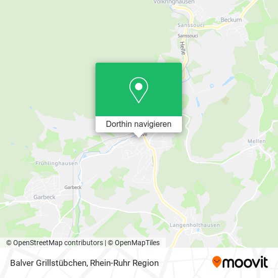 Balver Grillstübchen Karte
