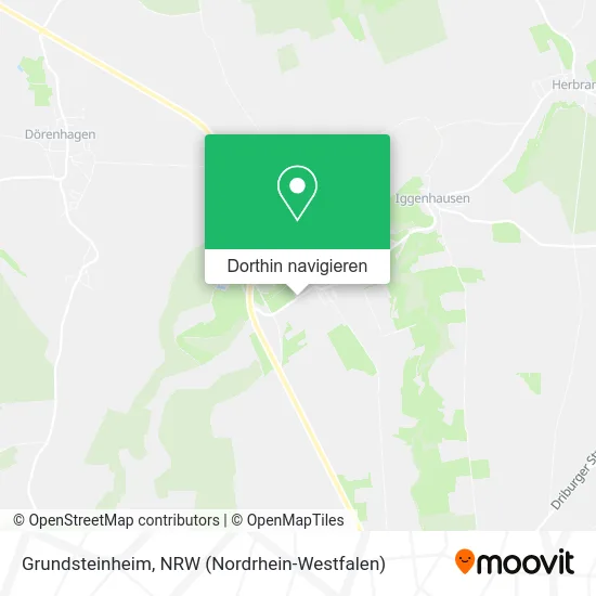 Grundsteinheim Karte