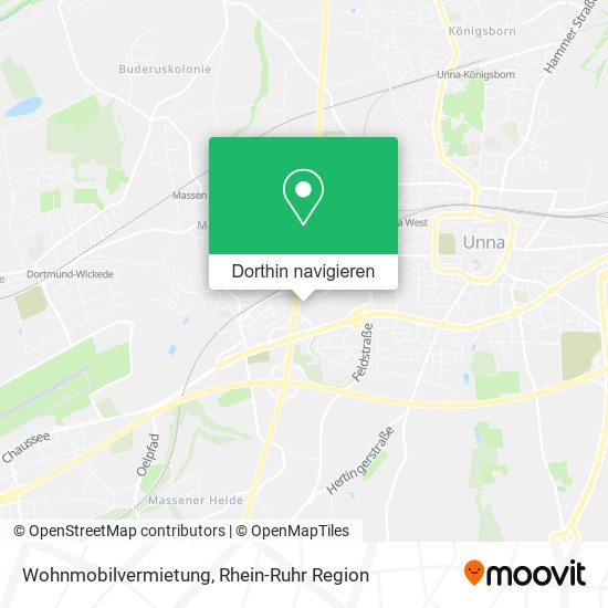 Wohnmobilvermietung Karte