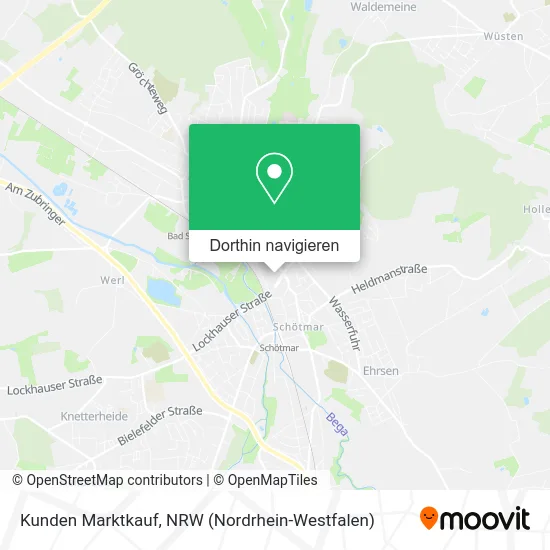 Kunden Marktkauf Karte